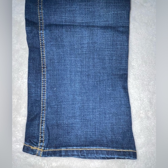 Blue boot cut wrangler jeans - Picture 4 of 5